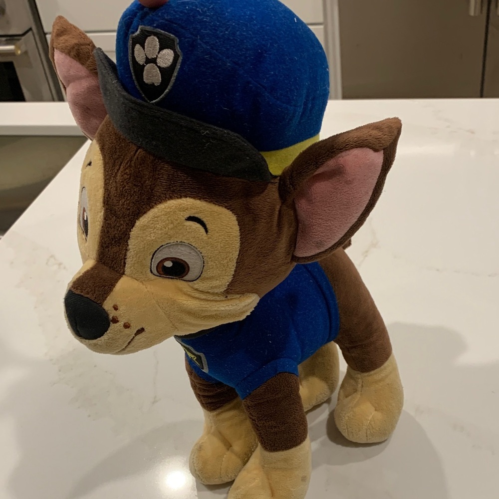 Nickelodeon PAW Patrol Chase Plush - Brown, Blue, Tan
